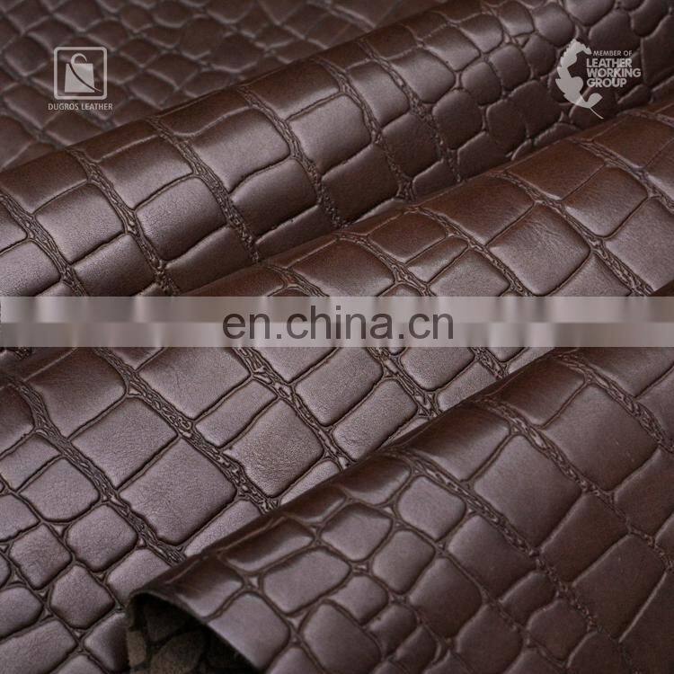 Wide Range of Top Quality 12Sqft Full Grain Vegetable Tanned Cow Genuine Leather Exporter