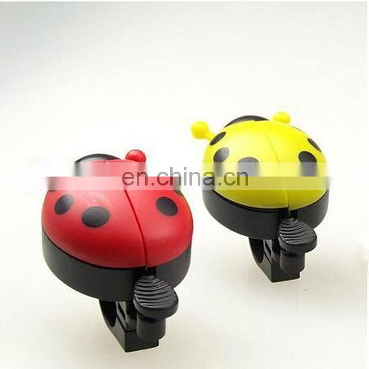 Aluminum Alloy Bicycle Bell Ring Lovely Kid Beetle Mini Cartoon Ladybug Ring Bell For Cycling Bicycle Bike Bell