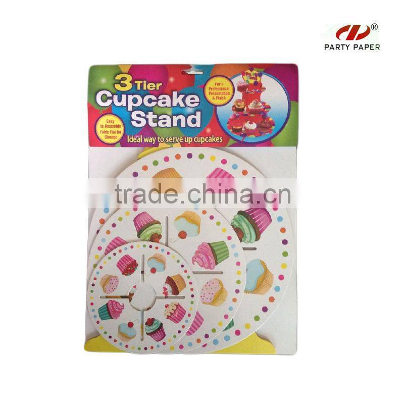 Pretty Paper Cake Cup Stand