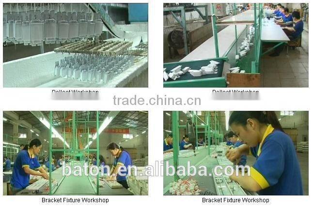 T8 lighting bracket for fluorescent tube/ cfl T8 lighting batten iron bracket T8