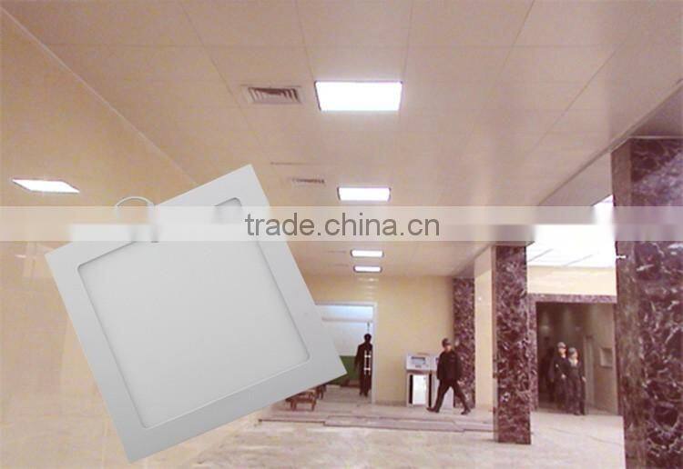 Hot Sale Led Work Light Square Shape led panel light AC100-240V warm white led panel light gleeson