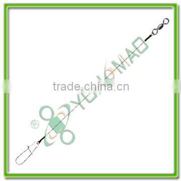 Crane swivel with nice snap and wire leader fishing tackle