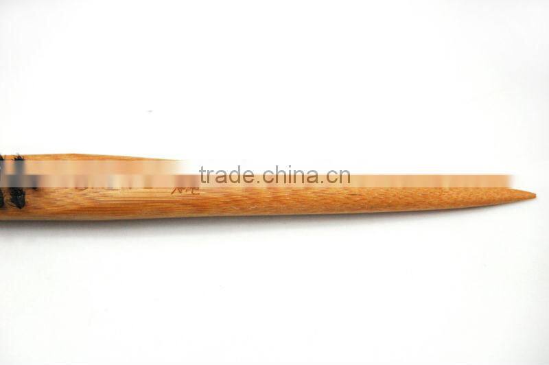 bamboo teasing brush