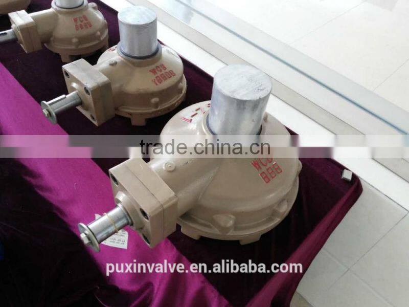 worm reduer box cast iron housing reduction gearbox