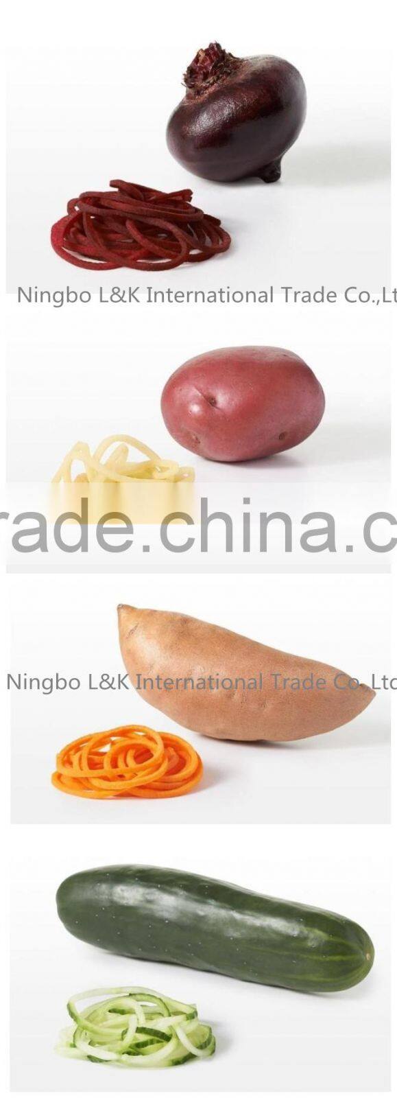 Multifunction spiral vegetable slicer/vegetable spiral slicer