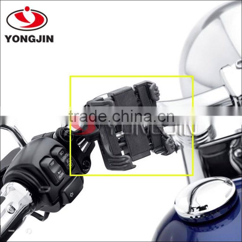 Moto Handlebar Mounted Cell Phone Holder Cruiser Chopper for Harley Davidson