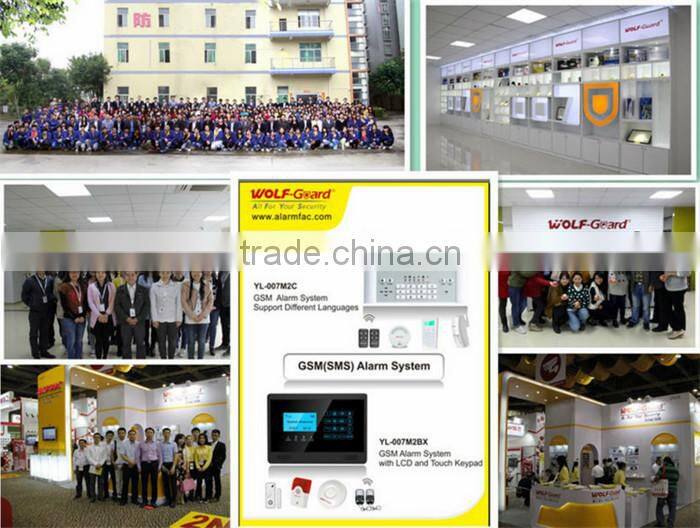 Ultra-Thin(15mm) Hot China Product! GSM Alarm+Bluetooth App GSM Alarm System YL-007M3GB