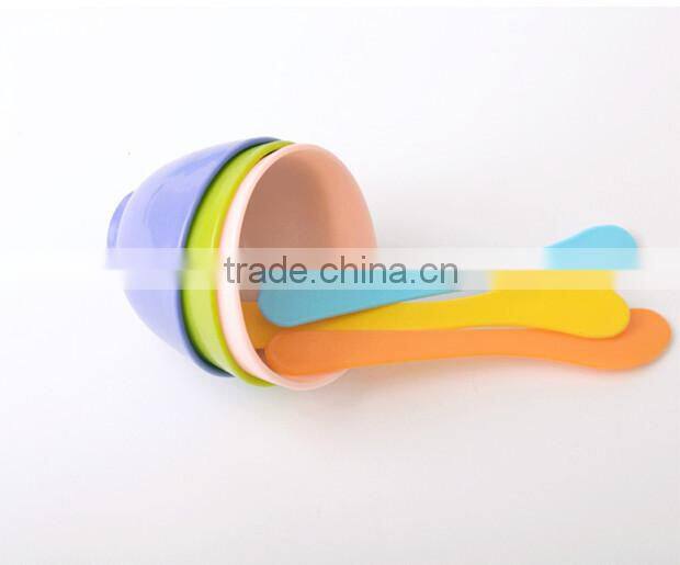 high quality silicone mask bowl for beauty salon,DIY facial mixing bowl for skin care