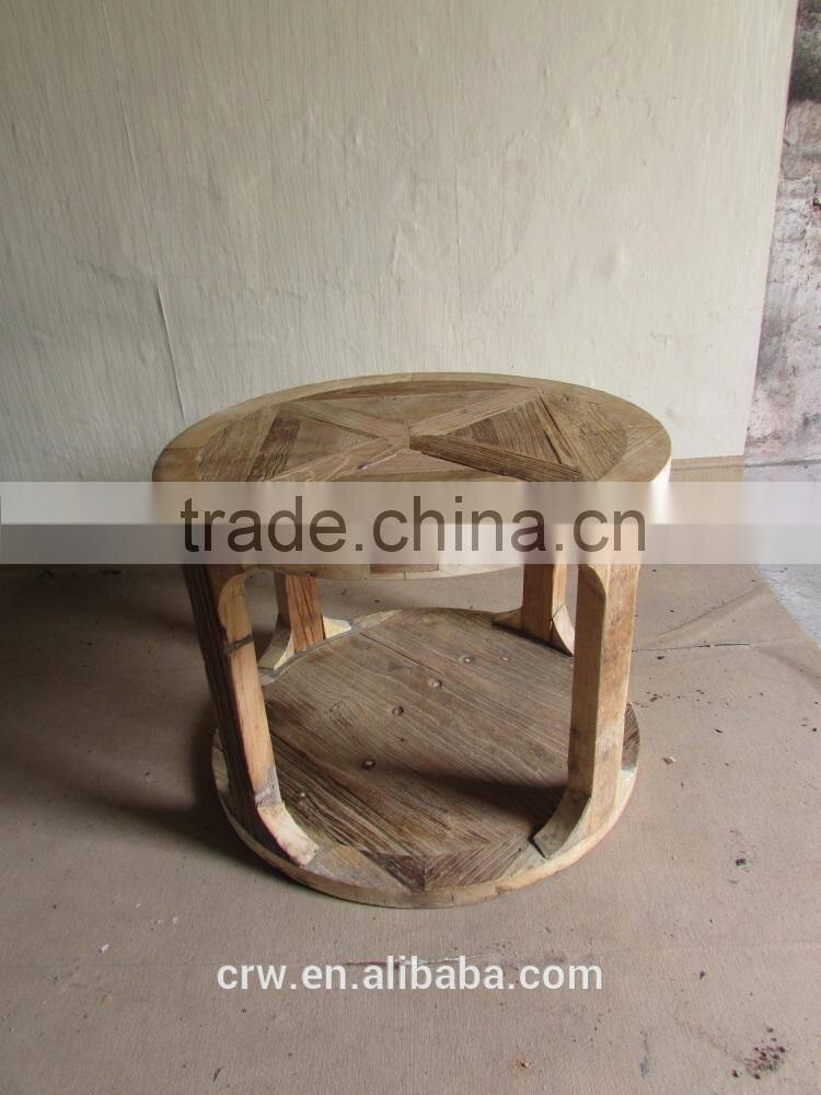 RE-1521 Wholesale Antique Living Room Reclaimed Vintage Wooden Coffee Tables