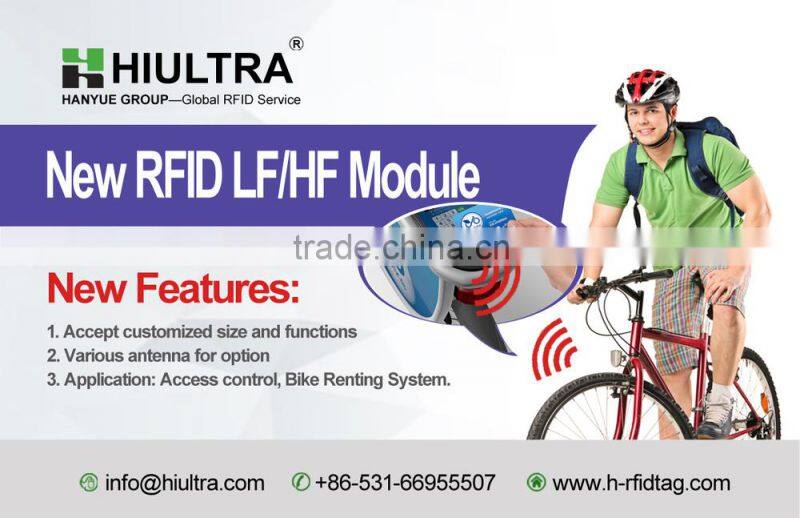 rfid LF/HF Module for charging device in bike renting project