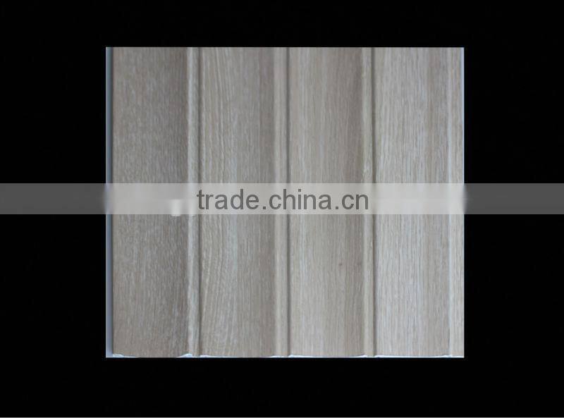 30cm high quality wave panels laminated pvc panel Interior Decorative PVC Ceiling Panel