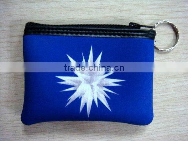 Neoprene Coin Wallet Purse