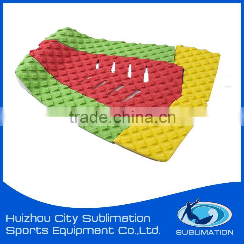 Super Sticky 3M Adhesive OEM Assorted Color Combination Tail Pads and EVA Traction Pad, Deck Grip Pad, Square Pattern