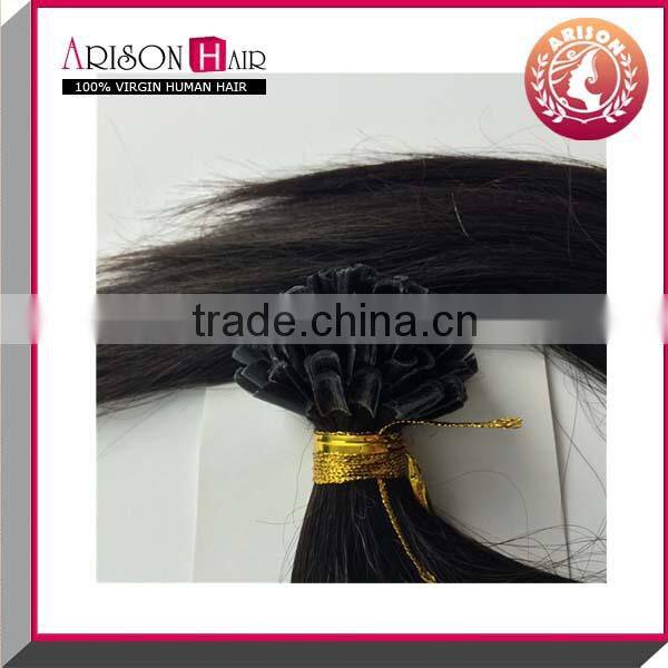 100 cheap remy u tip hair extension wholesale