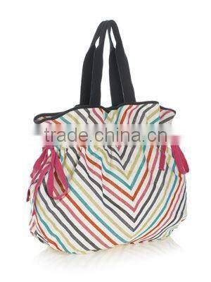 Flower Canvas Tote Beach Bag High Quality Beach Bag