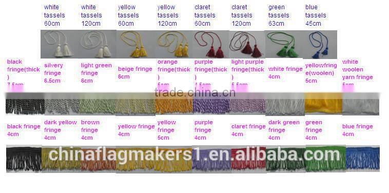 Decoration and customized logo and size pennant