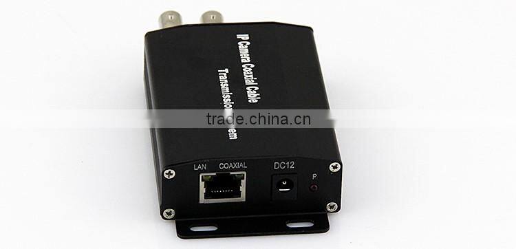 best price bnc port with rj45 port ethernet over coax extender cctv security coaxial video converter