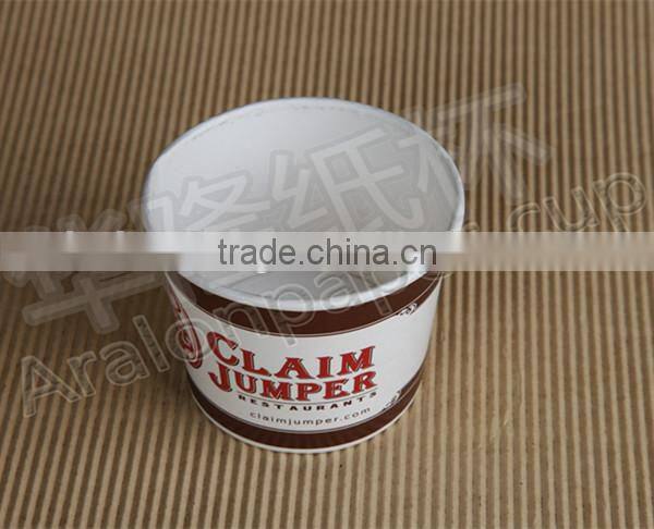 ice cream paper cups with lids