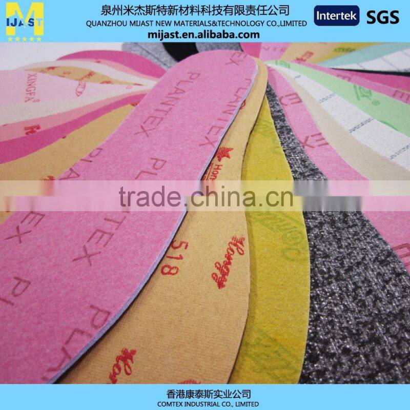 Cellulose insole board with EVA for Shoe insole material