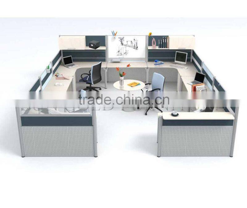 China supplier 6 seater Call center Workstation Cubicle for Small Office ( SZ-WS378)