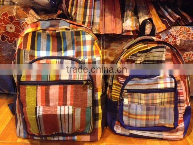 Thai Scott pattern backpack (PraKawMa)