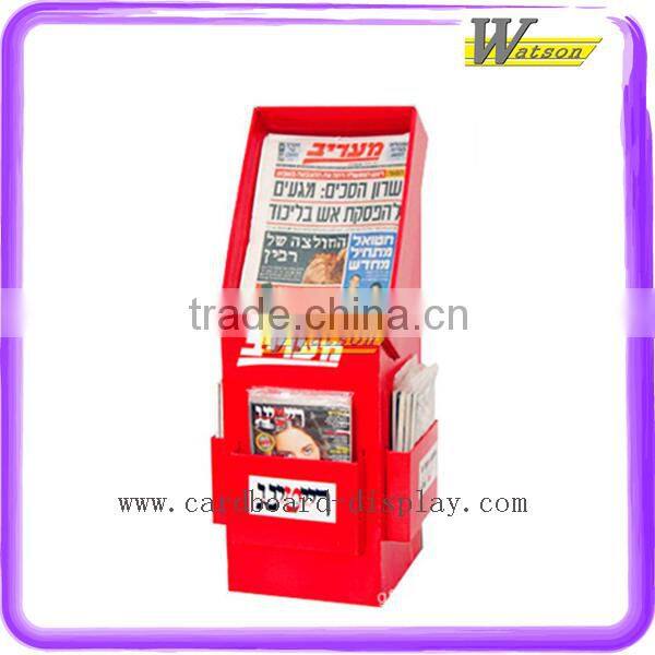 Supermarket Promotion Dump Bin Stand Cardboard Magazine Display