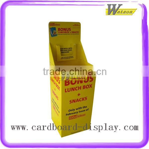 for DHC remove makeup oil magazine cardboard display dump bin