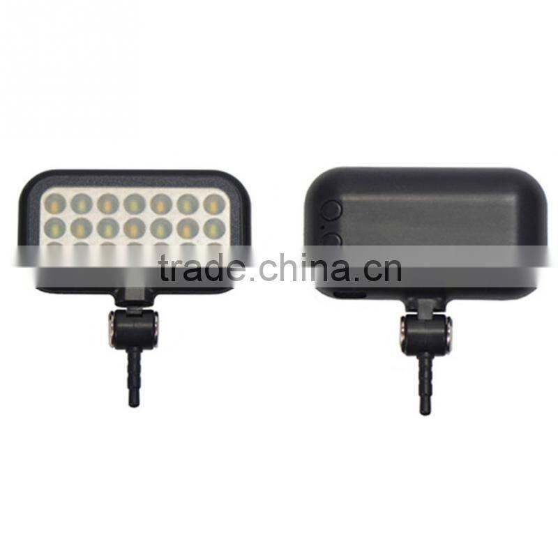 Video Light Ultra-thin Mini LED Flash Light with 21 LED LEDs Lamp Beads Integrated Fill Lights for Selfie Mobile Phone