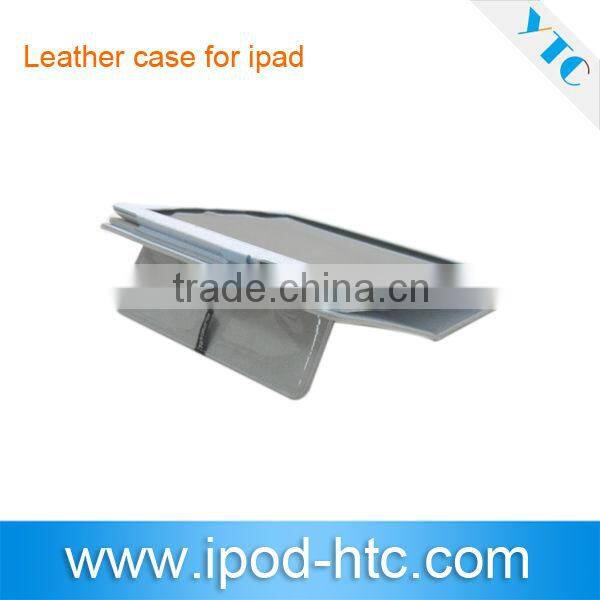 2013 Newest PU Leather Case for iPad 4 /3/2 9.7inch Tablet case