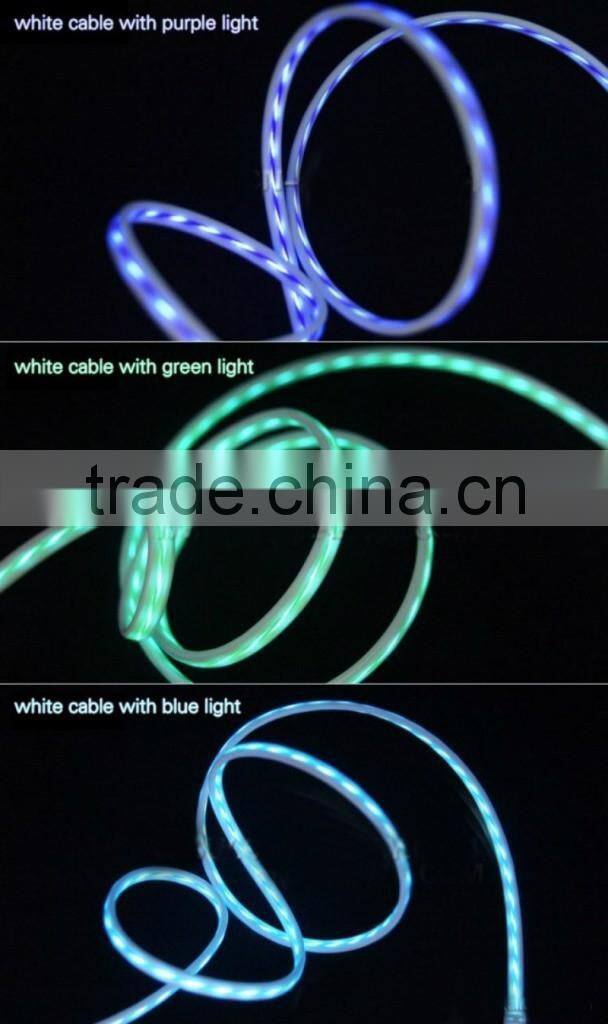 moving light colorful mini led usb cable with led light