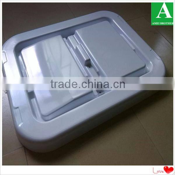 Red UV ABS machine hose of vacuum thermoformed