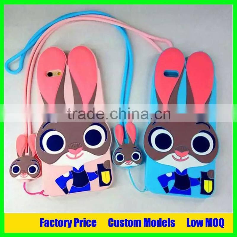 Zootopia customized silicone phone case phone cover for LG G5 H868 cell phone back cover case