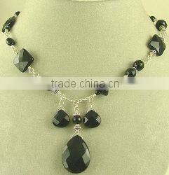 factory low price natural gemstone jewelry new style design rosary necklace
