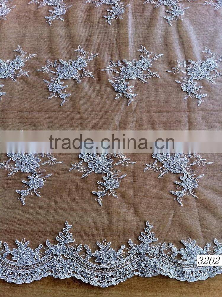 Designer hotsell corded bridal lace