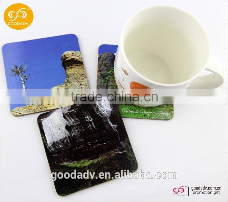 Wholesale alibaba personalized high-grade glass photo coasters