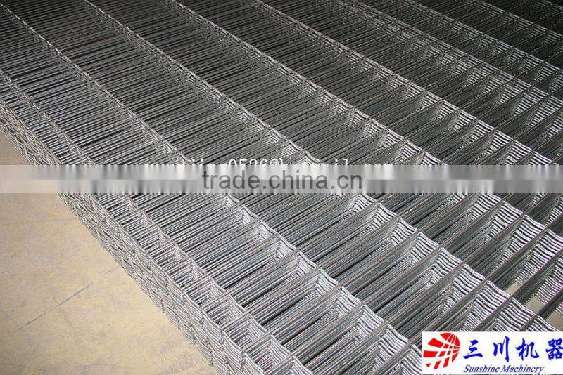 Pneumatic construction steel bar welded mesh panel production line