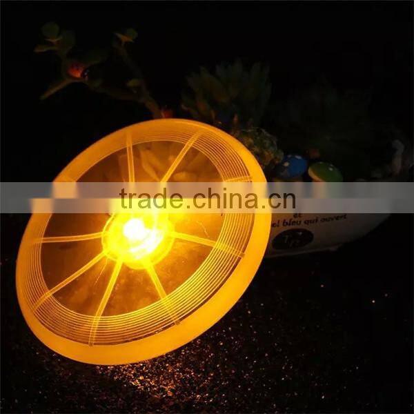 wholesale flashing colorful led frisbee