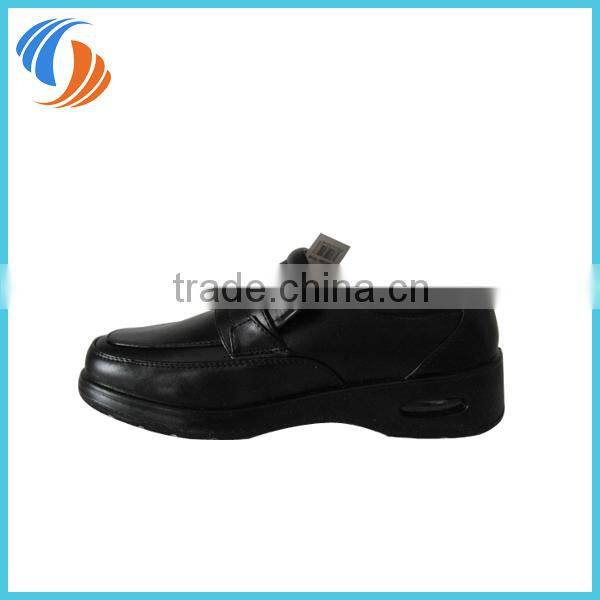 Men Classic Style Black PU Leather Shoes Air-Cushioned shoes