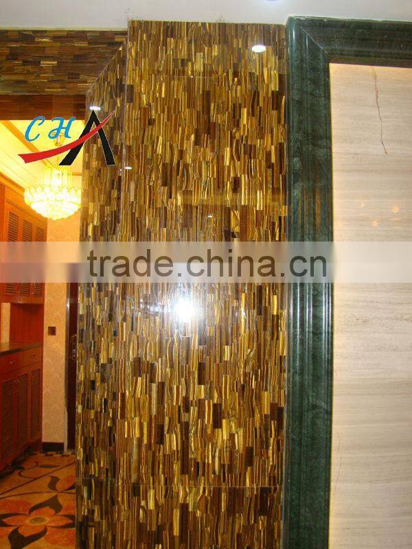 Natural tiger eye polished marble slabs