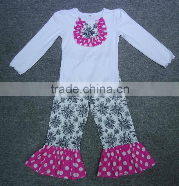 persnickety clothing set toddler girls ruffle pant set boutique summer outfits