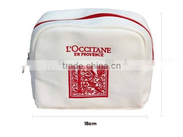 Customized canvas tear proof promotional makeup bags