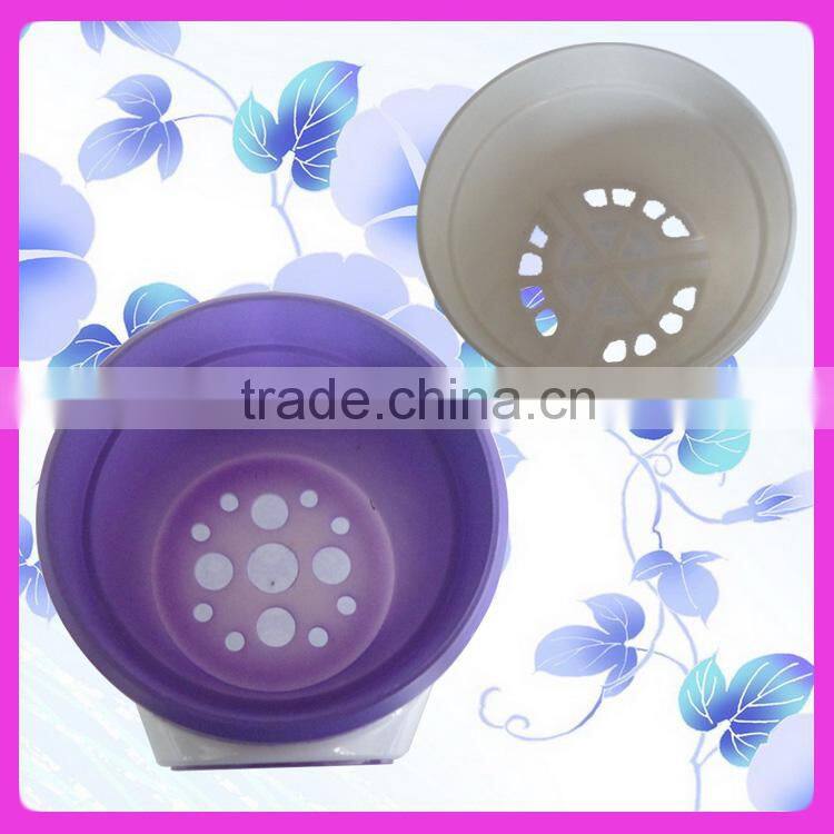 Promotion gift beautiful flower pot electronic digital clock