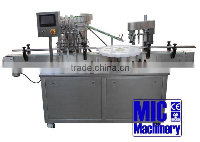 Micmachinery automatic hot sauce filling machine with CE standard speed 30-50 pbm