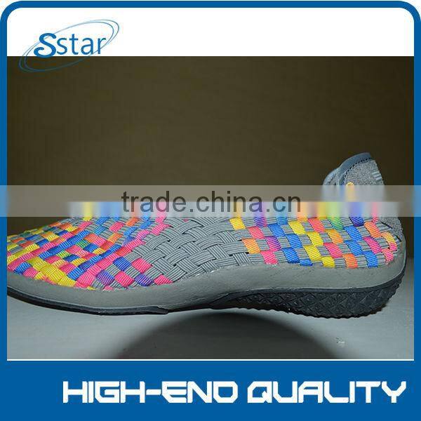 women casual shoes summer 2014 pure hand woven shoes simple structure shoes