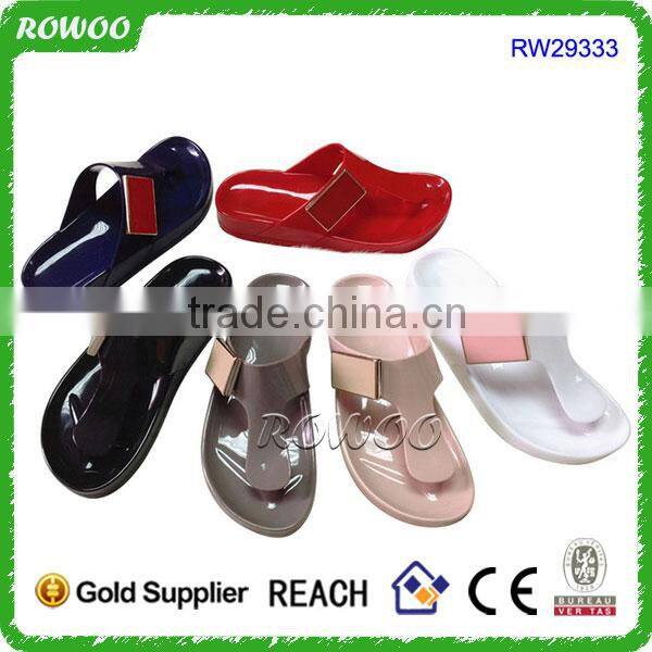 Latest Jelly PVC casual shoes Style girl sandals