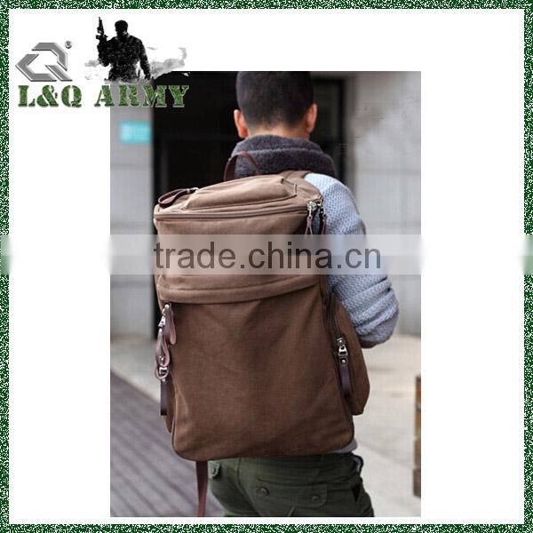 Men's Vintage Canvas Leather backpack