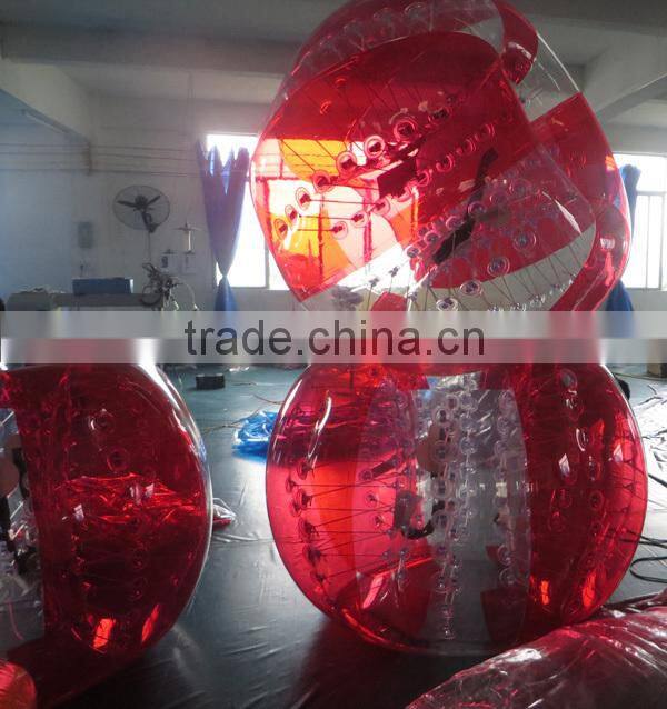 hot sale new inflatable body zorb ball, inflatable human hamster ball