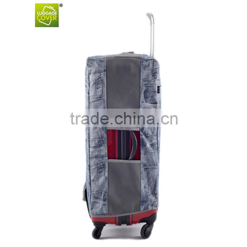 Polyester suitcase cover luggage cover protective cover suitcase so many printing for yoru selecting OEM and best selling stock