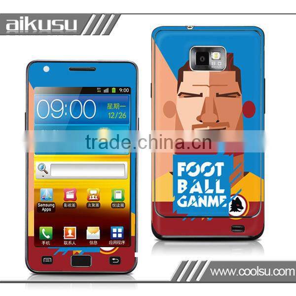 Wholesale cell phone skins&stickers for samsung s2 i9100