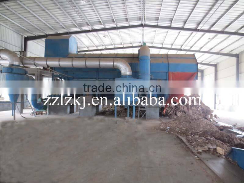 Waste paper recycling bale plucker equipment